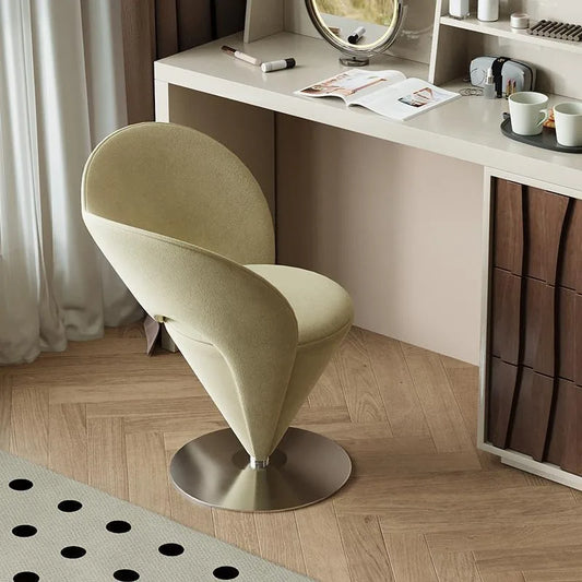Modern Simple Makeup Stool Luxury Bedroom Dressing Room Rotatable Stools Multiple Colors Creative Interior Home Furniture